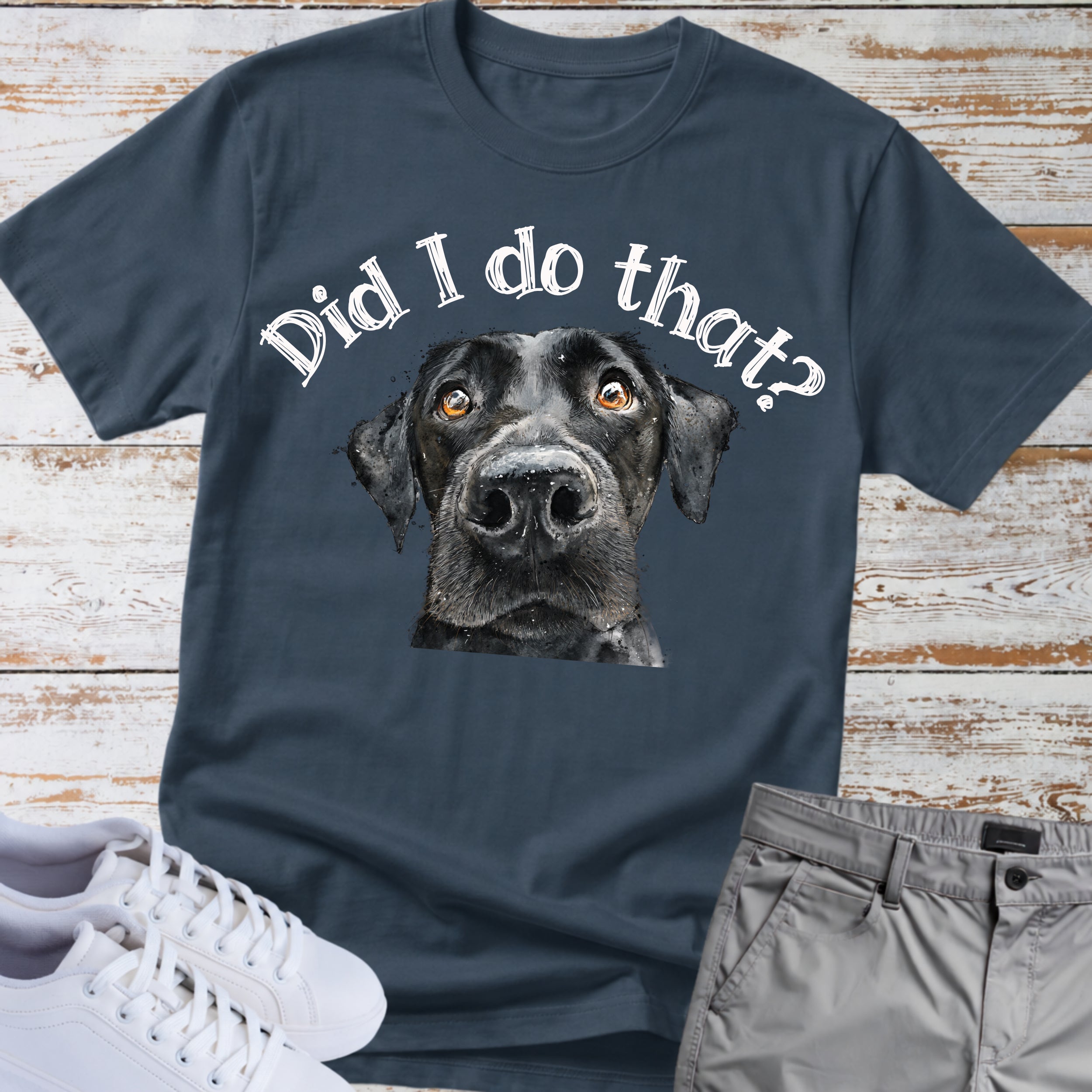 Did I Do That? Labrador Retriever T-Shirt