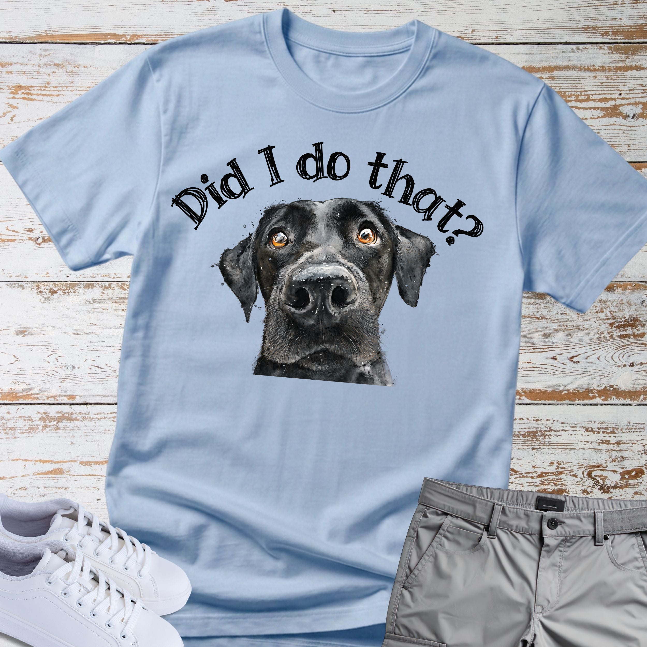 Did I Do That? Labrador Retriever T-Shirt