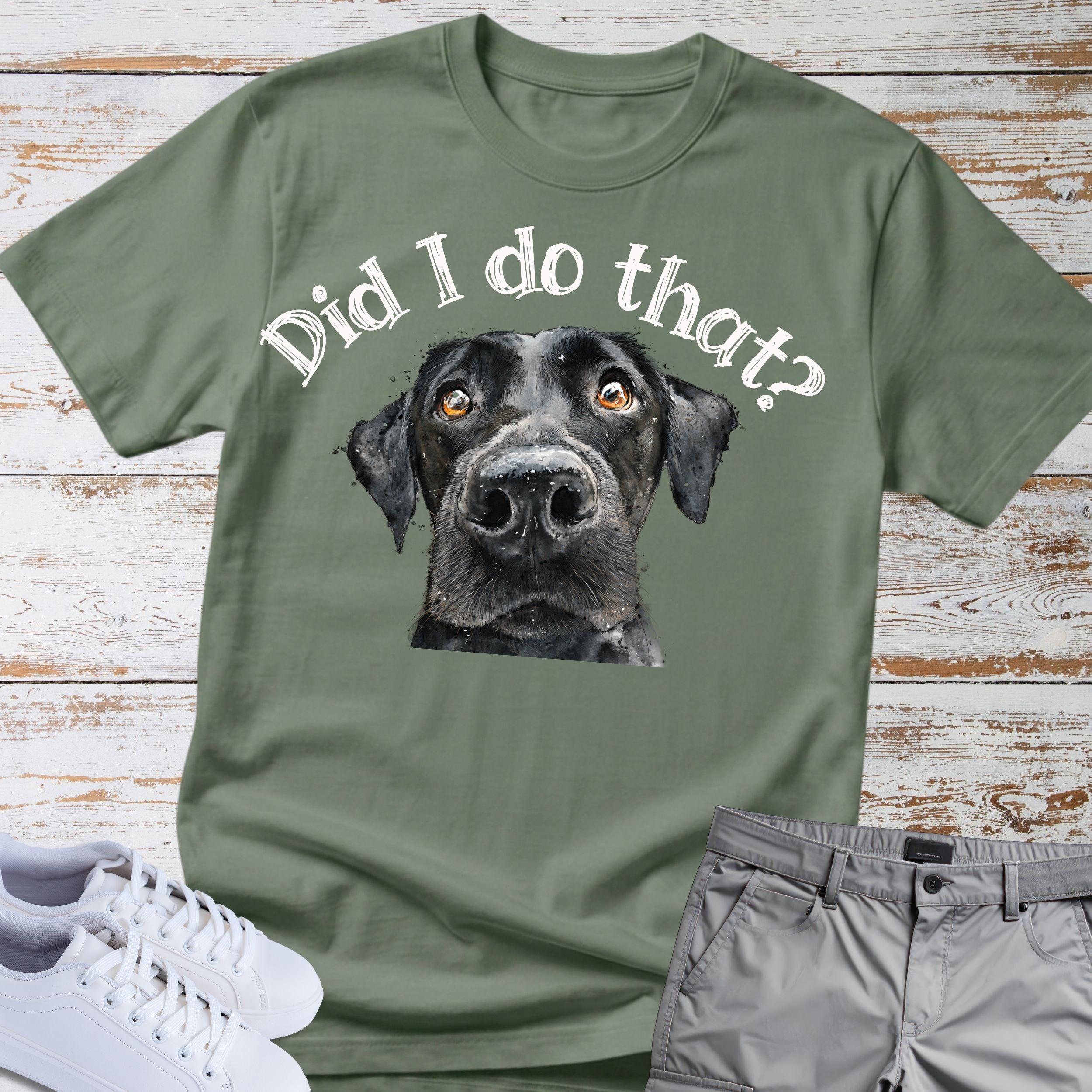 Did I Do That? Labrador Retriever T-Shirt