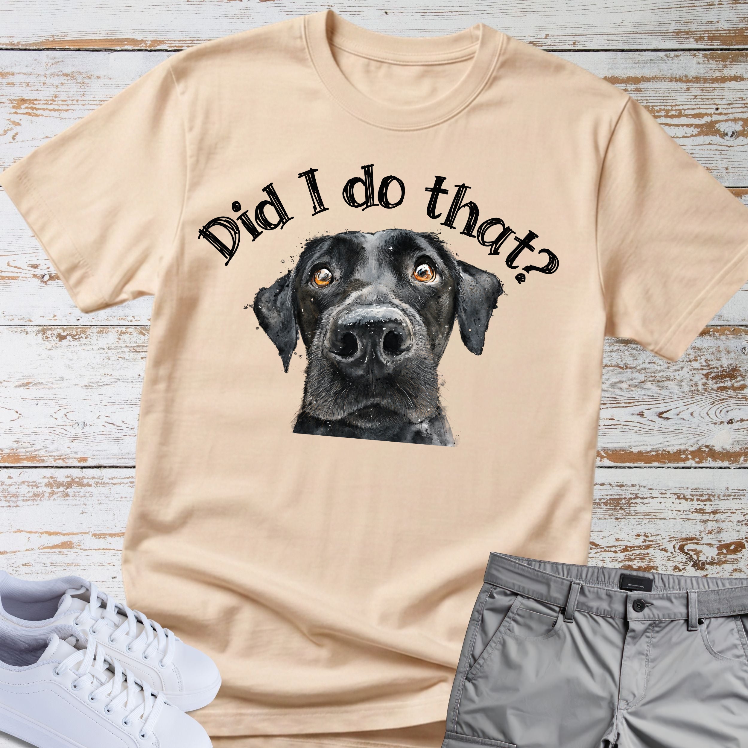 Did I Do That? Labrador Retriever T-Shirt