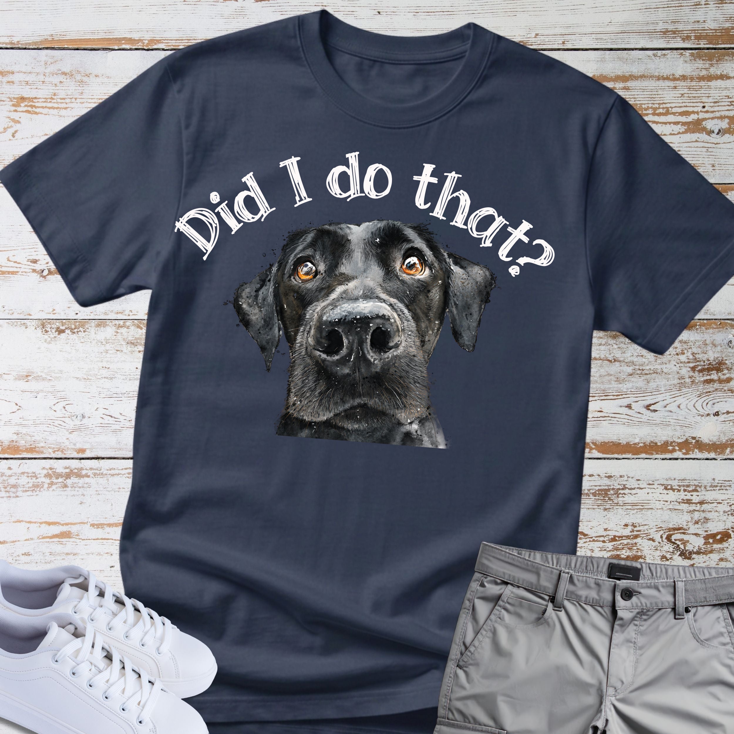 Did I Do That? Labrador Retriever T-Shirt