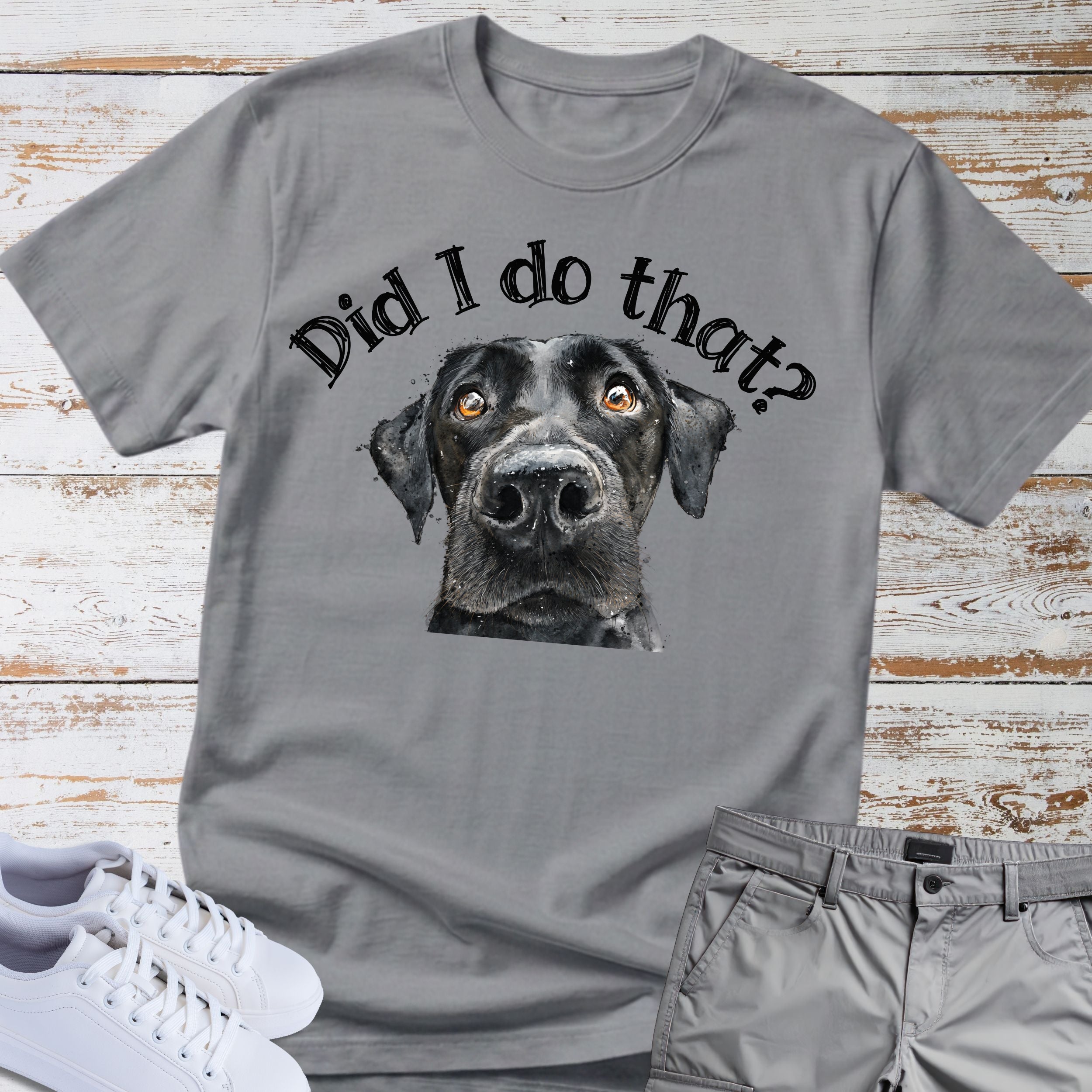 Did I Do That? Labrador Retriever T-Shirt