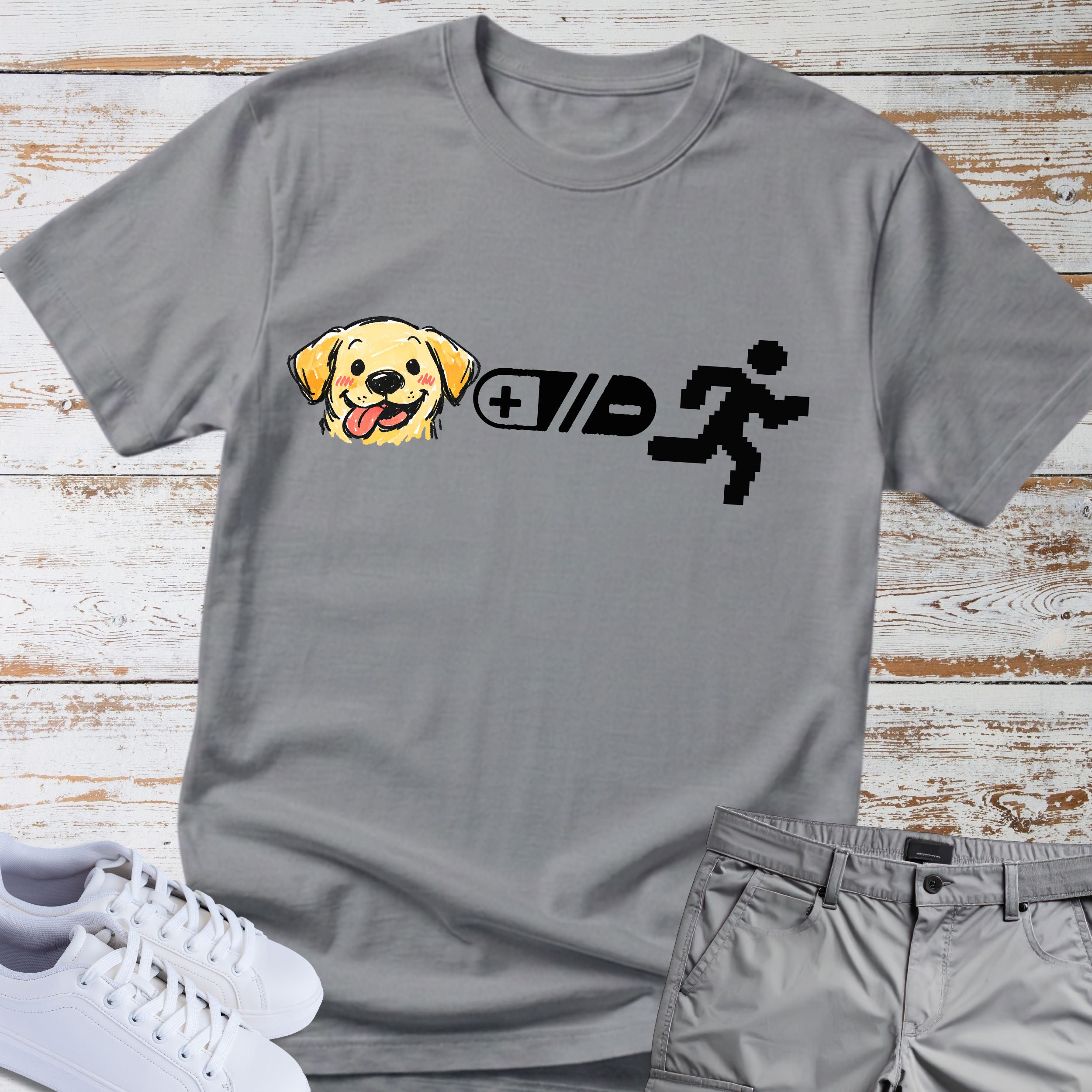 Labrador More Labs Less People Emoji T-Shirt