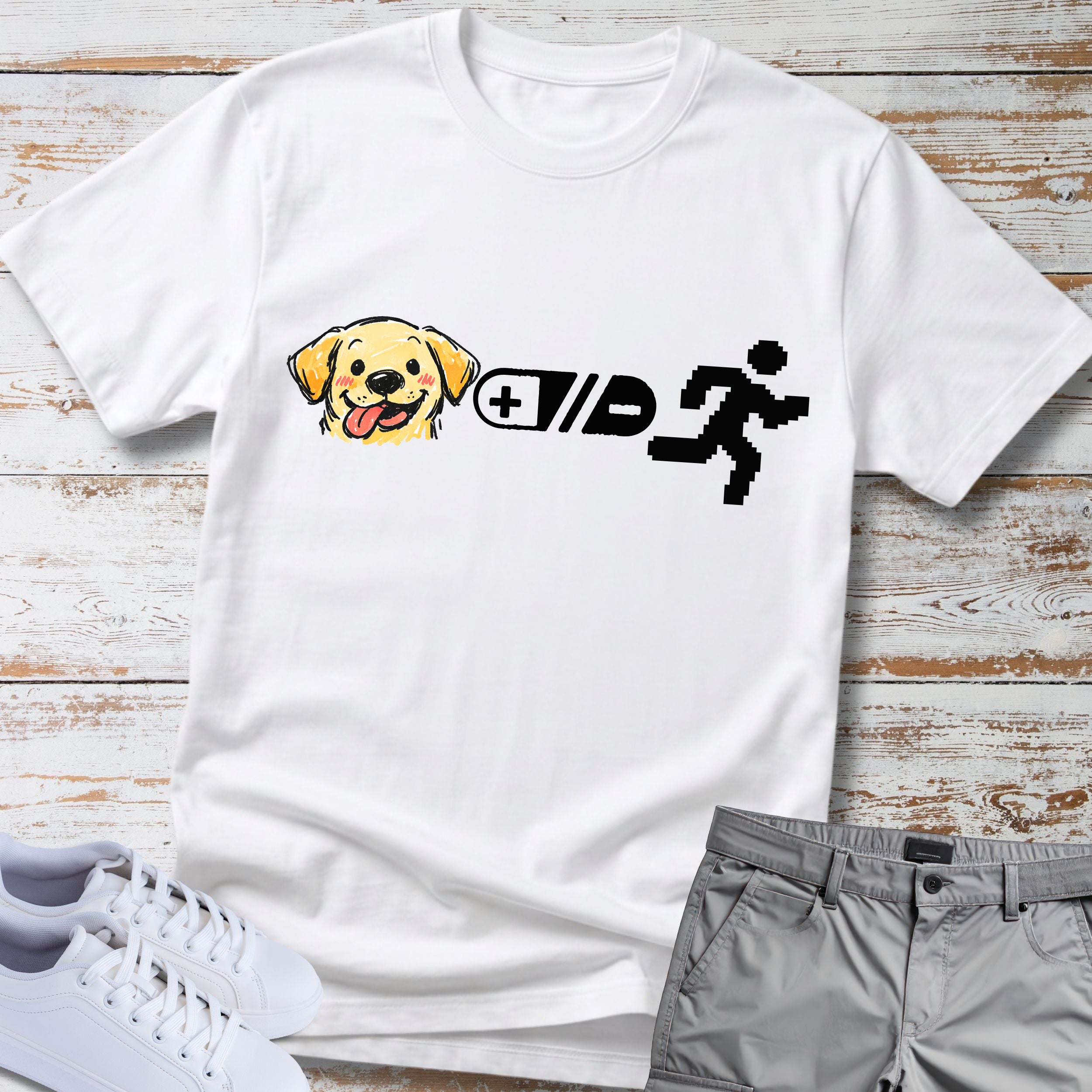 Labrador More Labs Less People Emoji T-Shirt