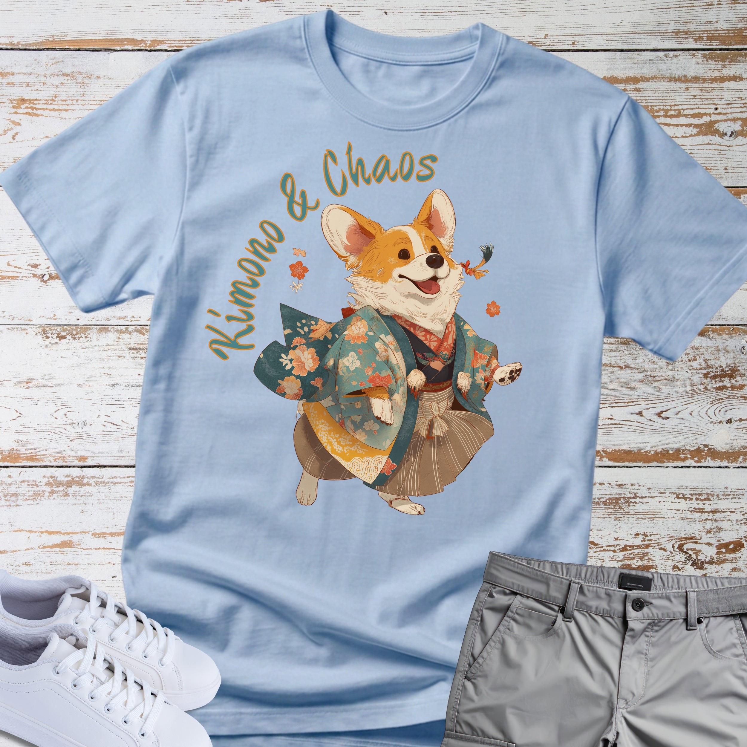 Kimono & Chaos Corgi T-Shirt