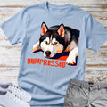 Unimpressed — Siberian Husky Tee