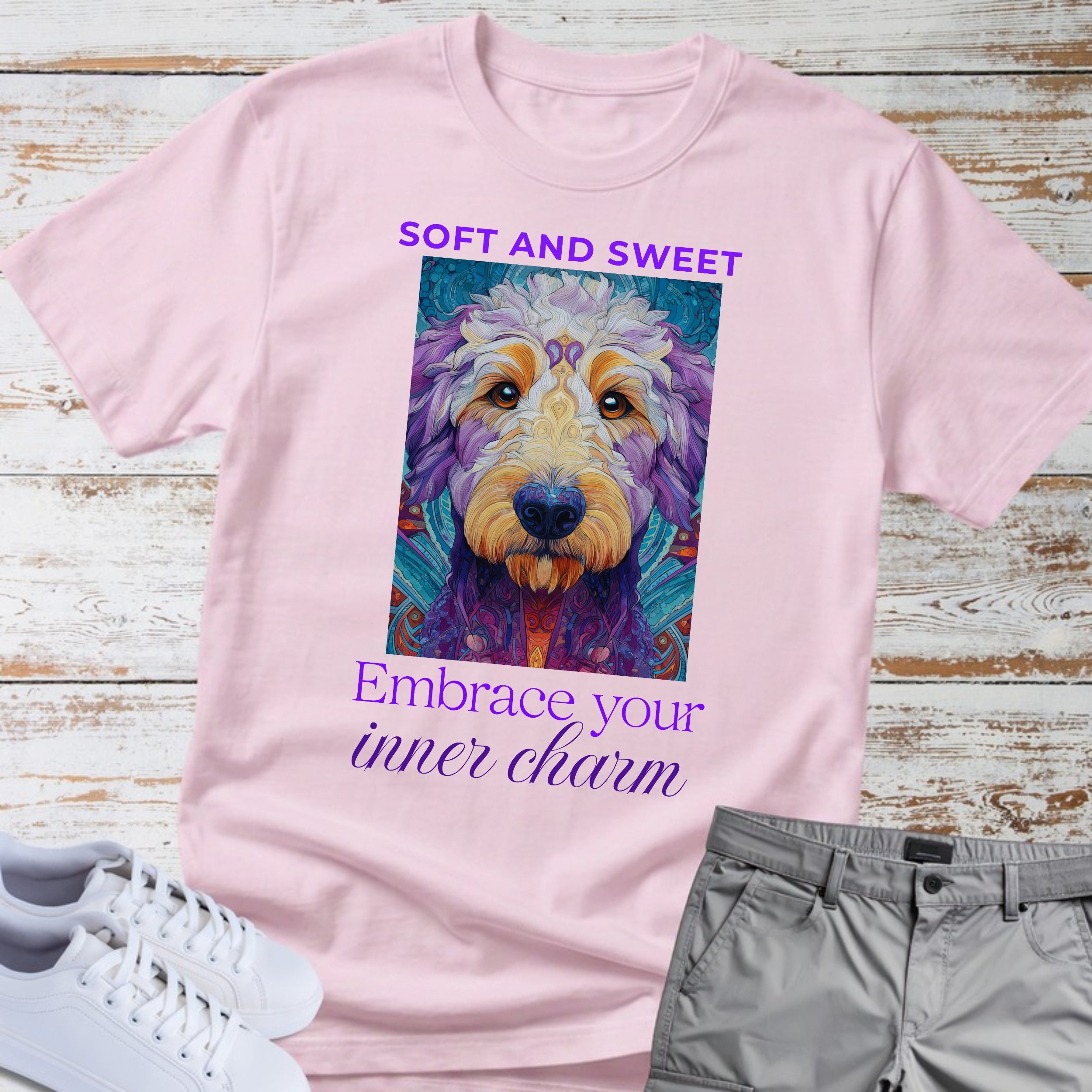 Goldendoodle Embrace Your Inner Charm T-Shirt
