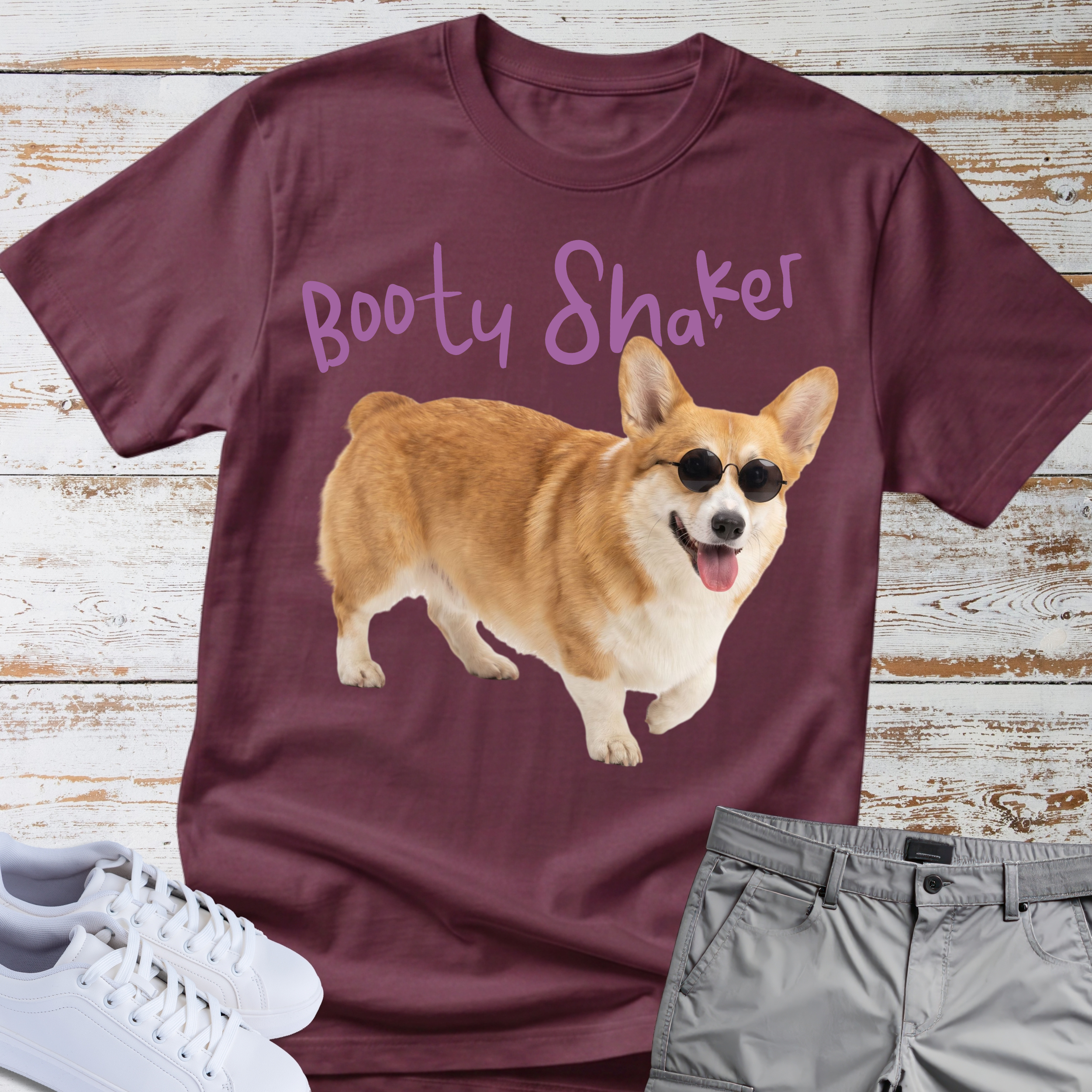 Corgi "Booty Shaker" Tee