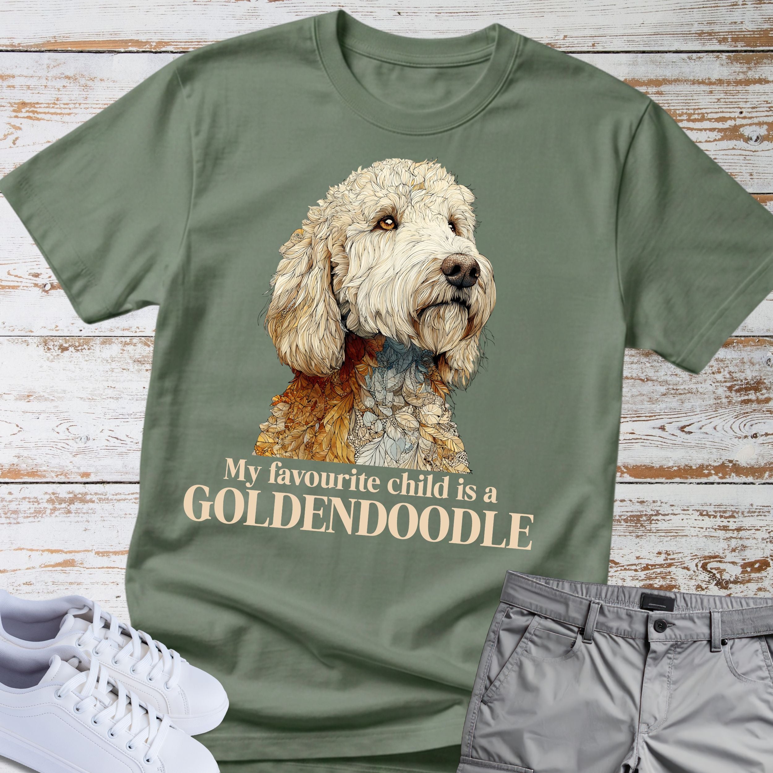 My Favourite Child Is A Goldendoodle T-Shirt