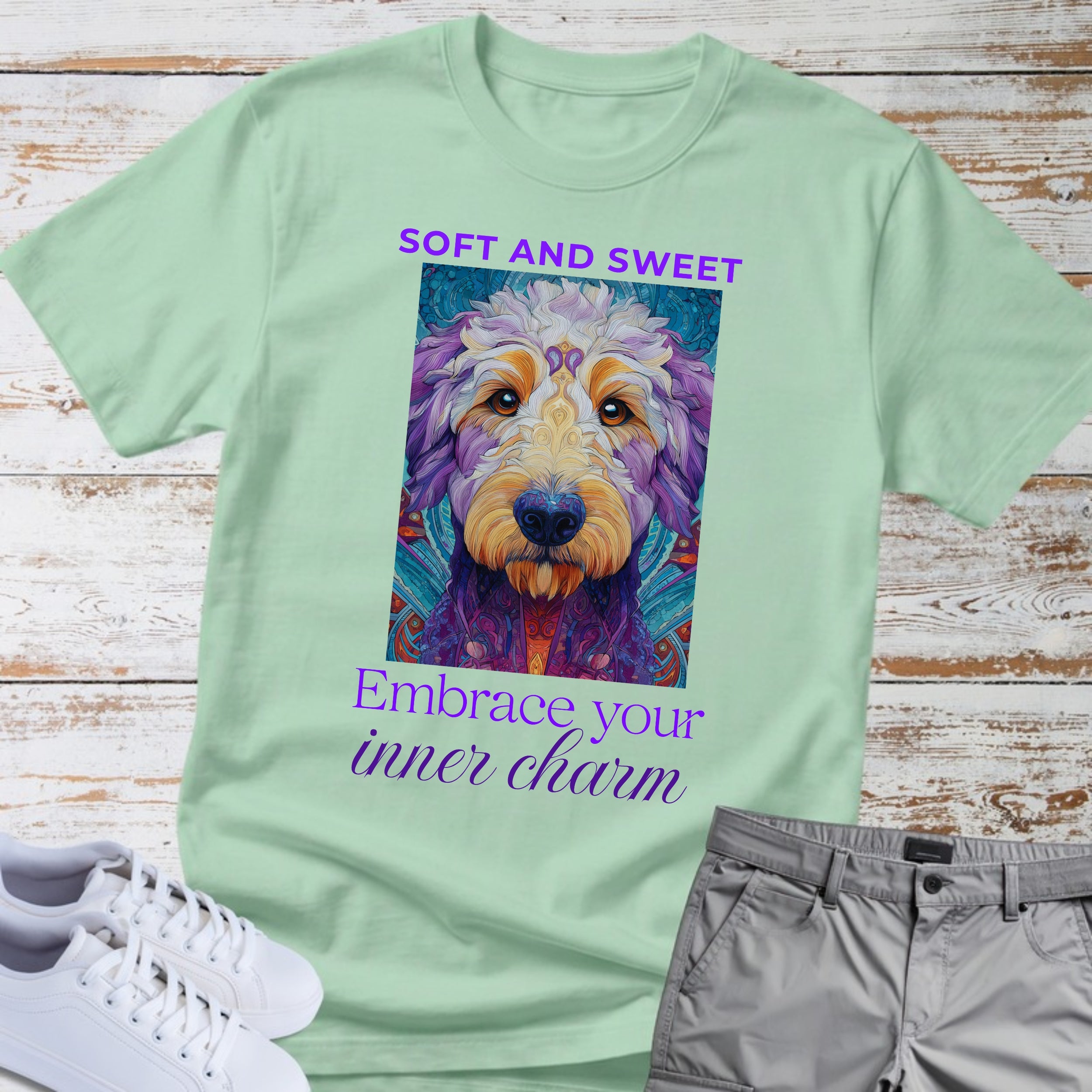 Goldendoodle Embrace Your Inner Charm T-Shirt