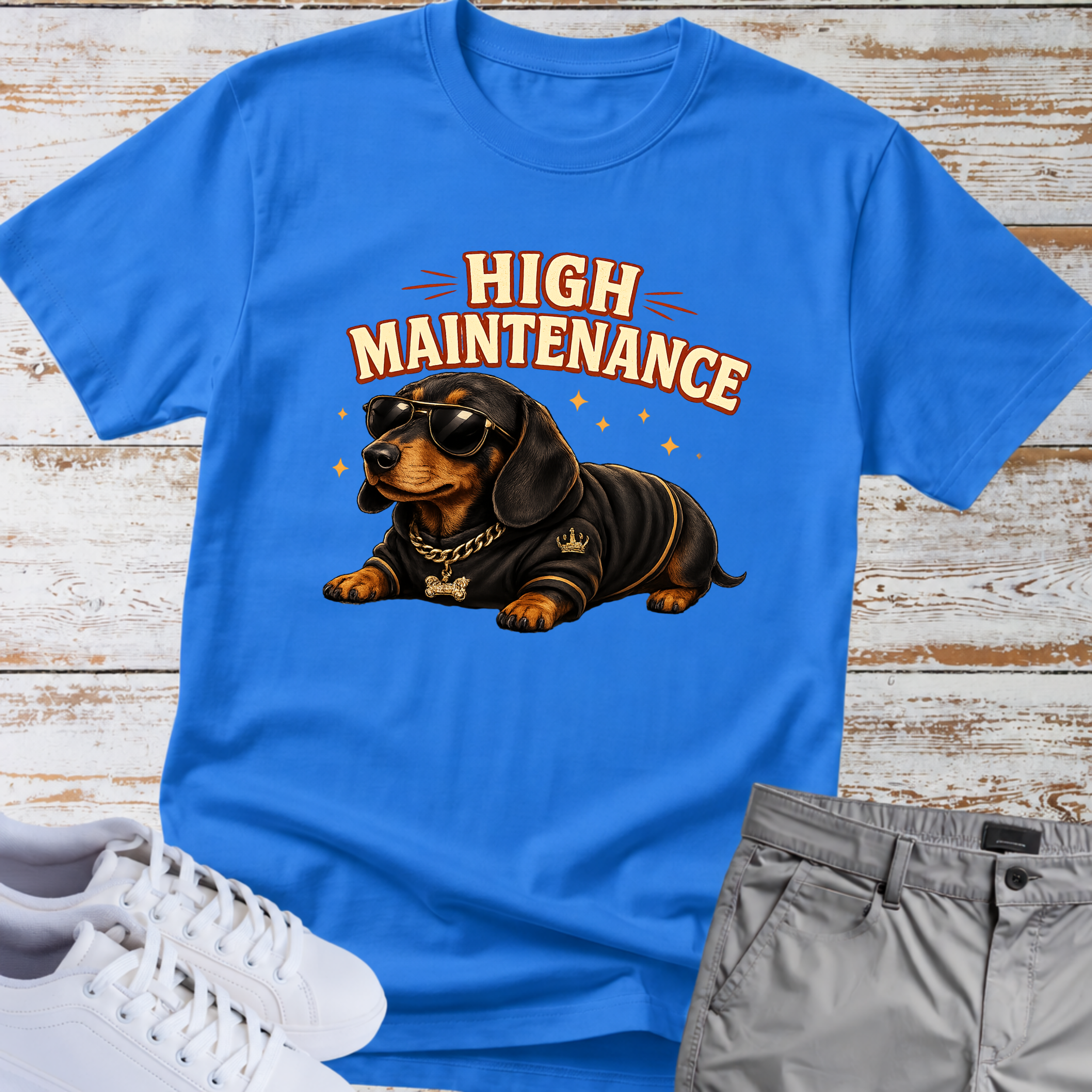 High Maintenance Dachshund T-Shirt