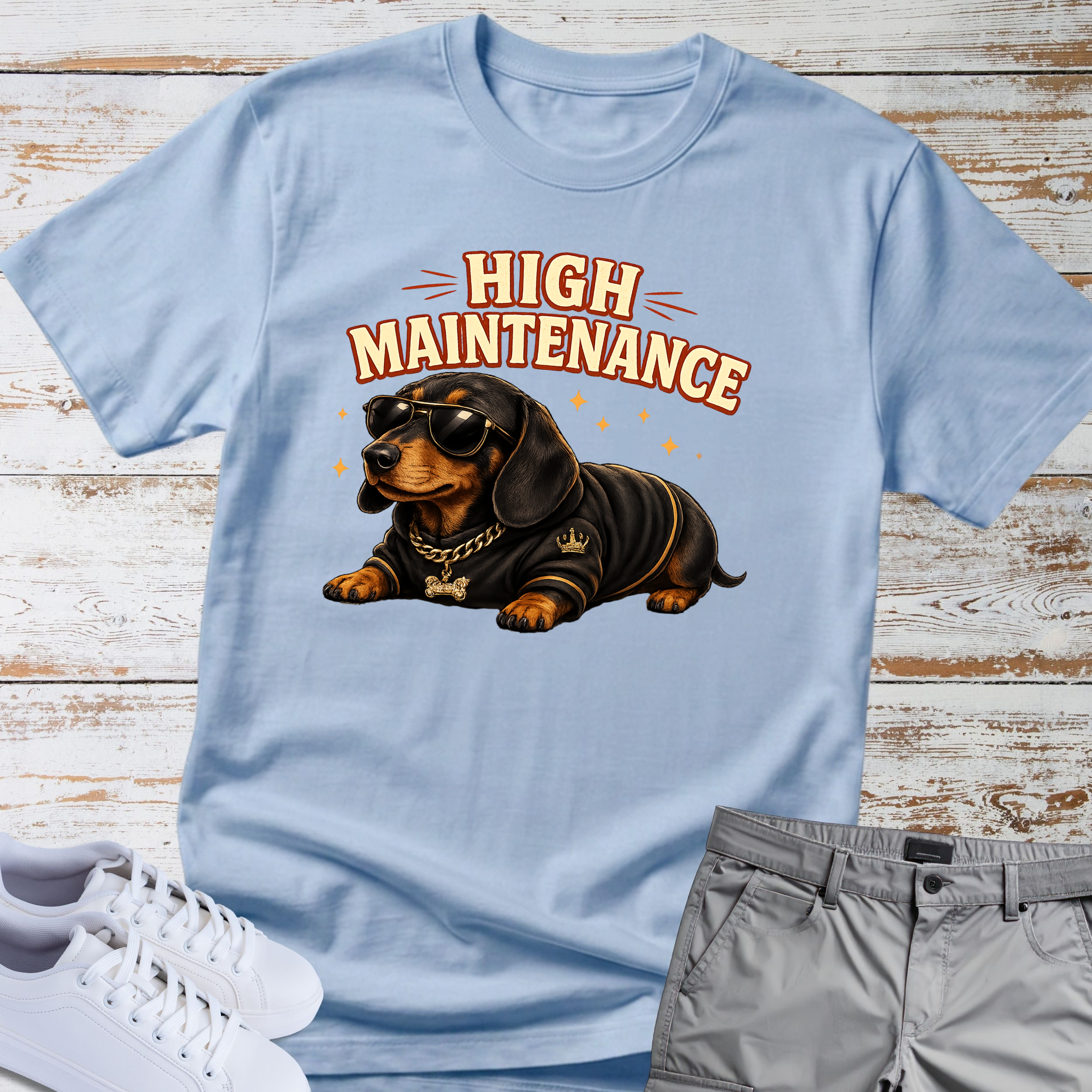 High Maintenance Dachshund T-Shirt
