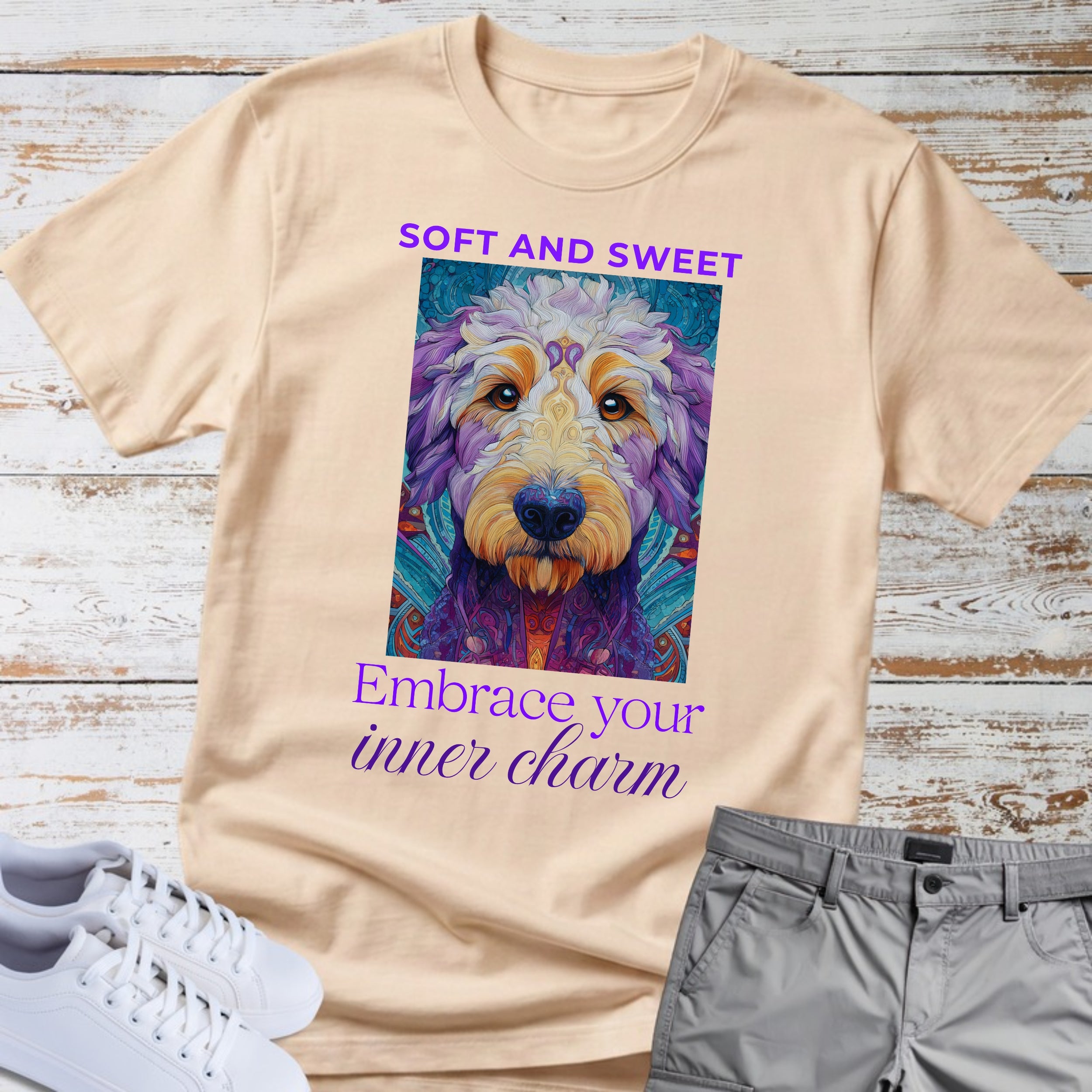 Goldendoodle Embrace Your Inner Charm T-Shirt