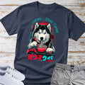 Gaming Siberian Husky Ramen T-Shirt