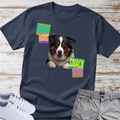 Australian Shepherd "Work Hard Snack Often" Tee