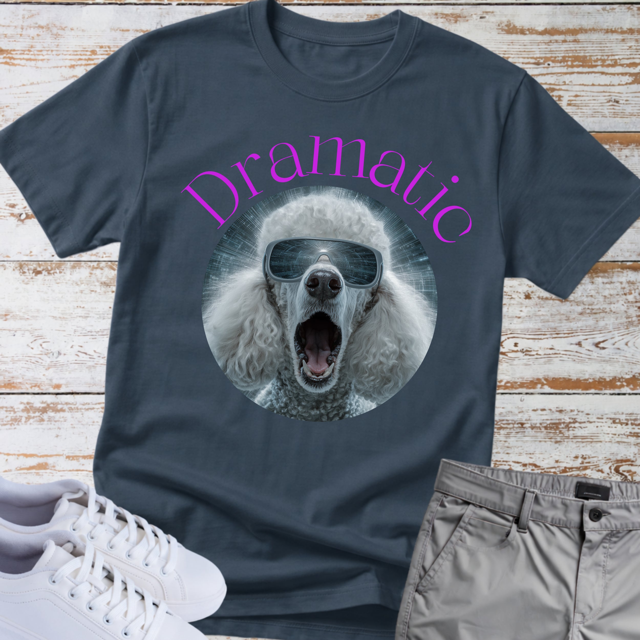 Poodle Dramatic T-shirt