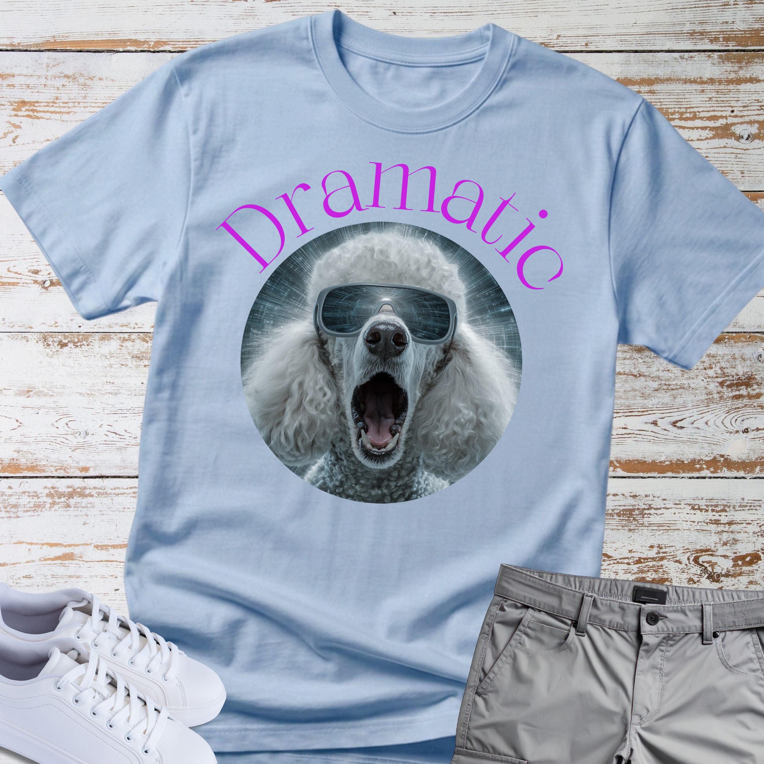 Poodle Dramatic T-shirt
