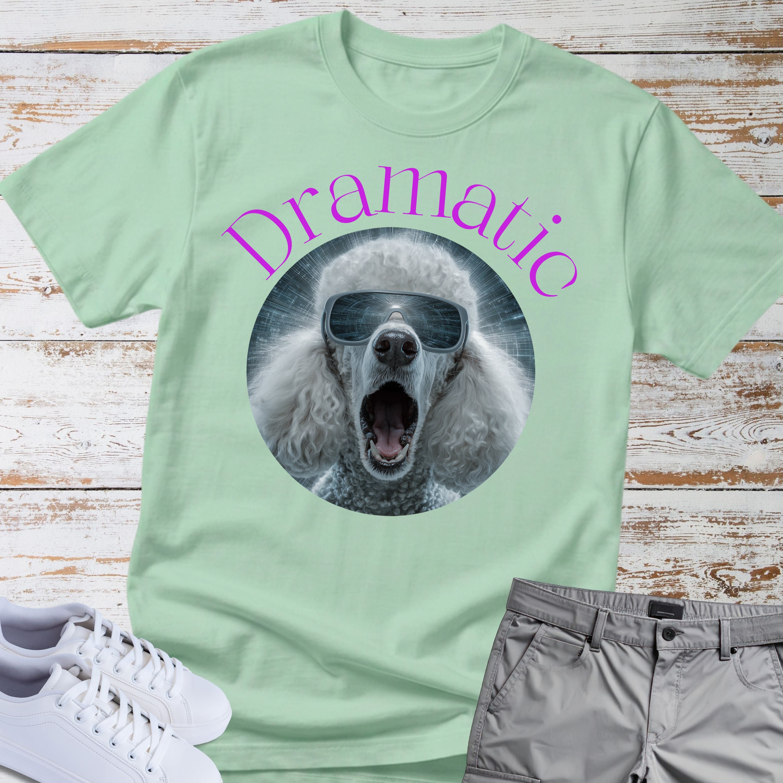 Poodle Dramatic T-shirt