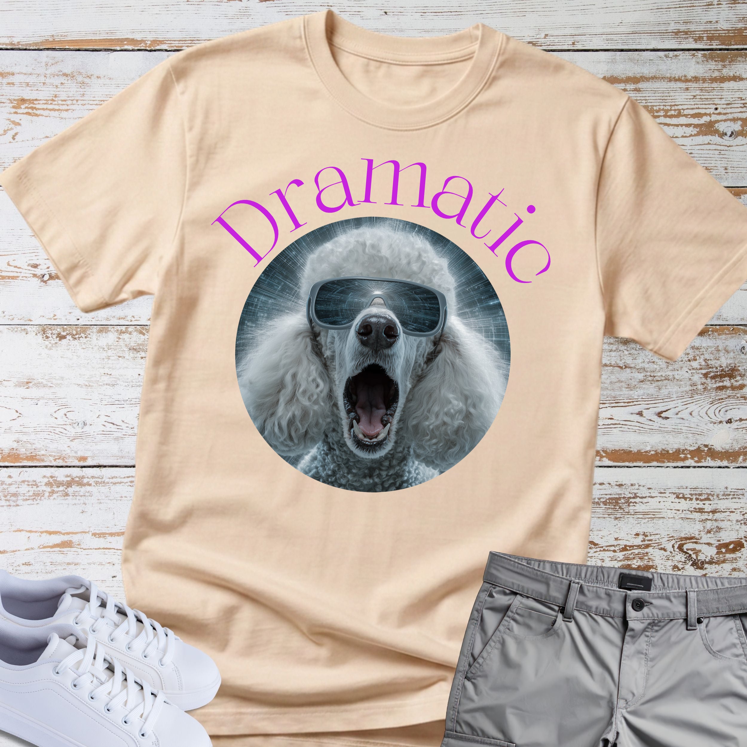 Poodle Dramatic T-shirt