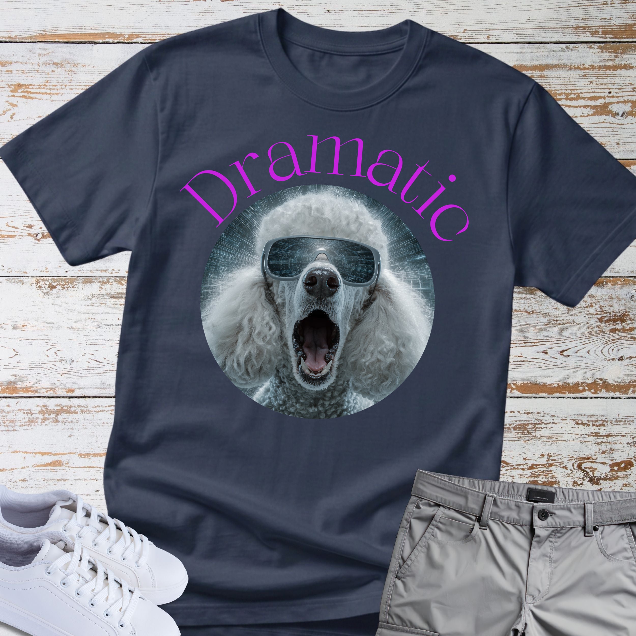 Poodle Dramatic T-shirt