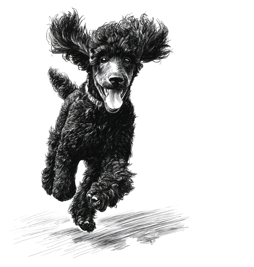 Poodle "Possessed Poodle Noodle" T-Shirt