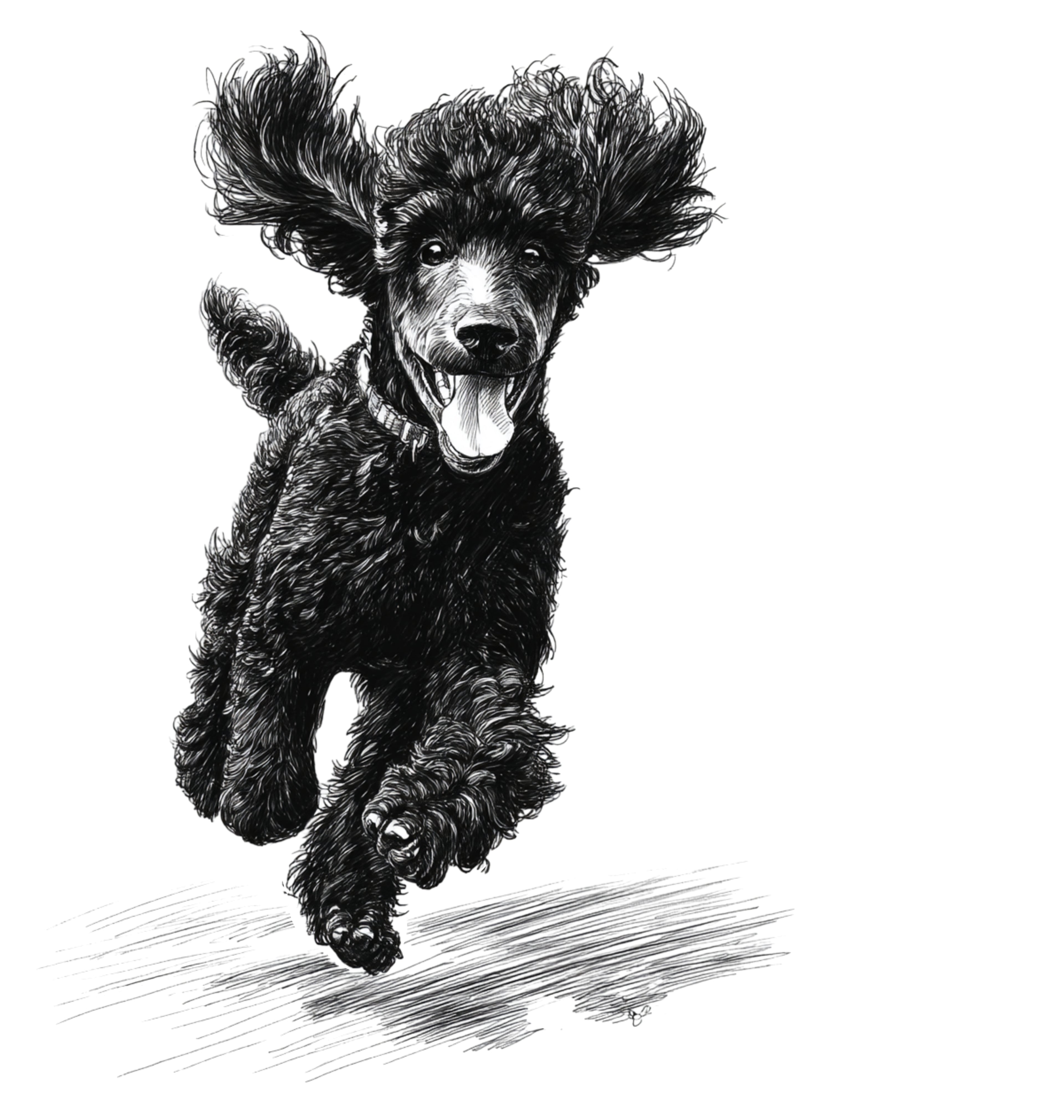Poodle "Possessed Poodle Noodle" T-Shirt