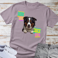 Australian Shepherd 'Work Hard Snack Often' T-Shirt
