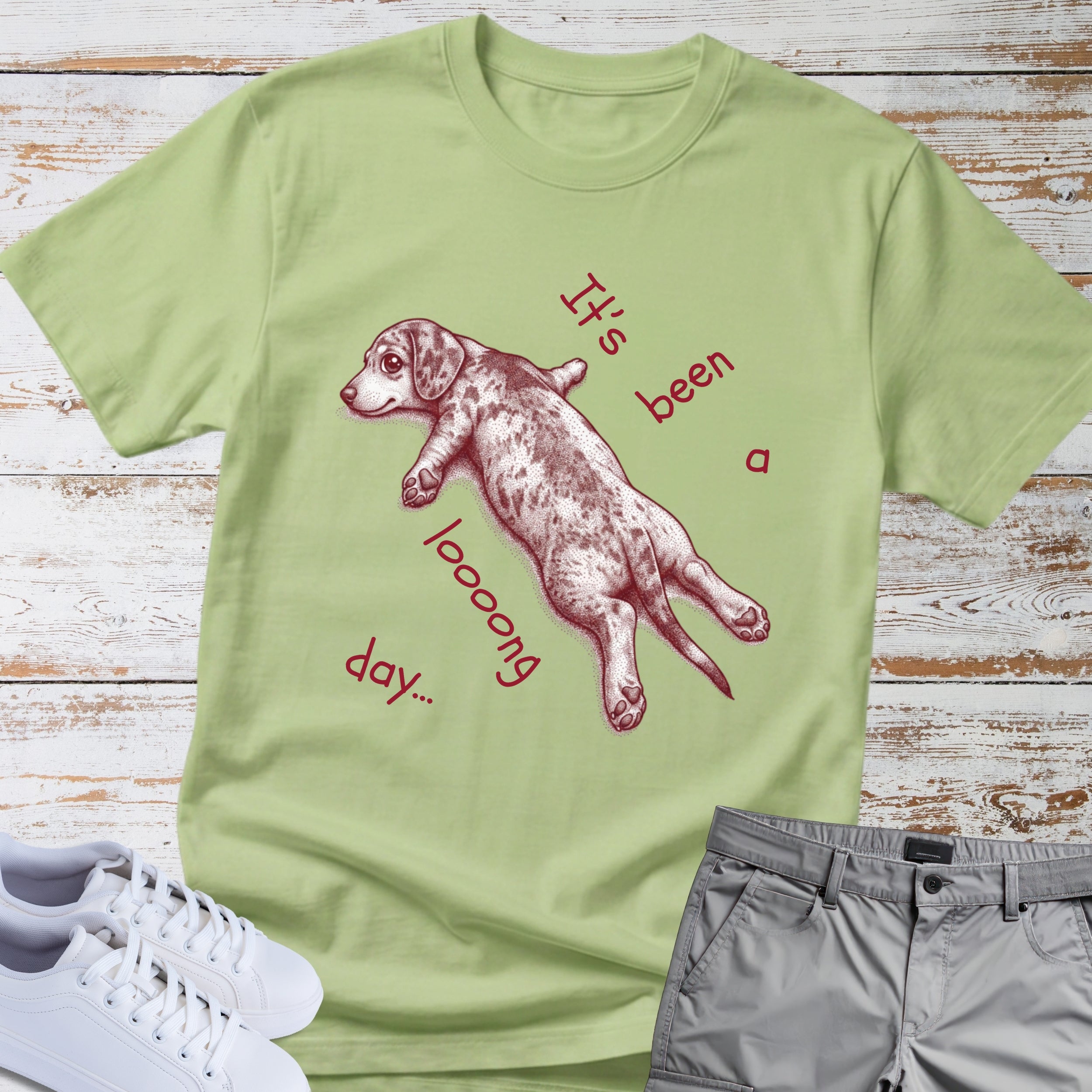 Dachshund "It's Been a Long Day" T-Shirt
