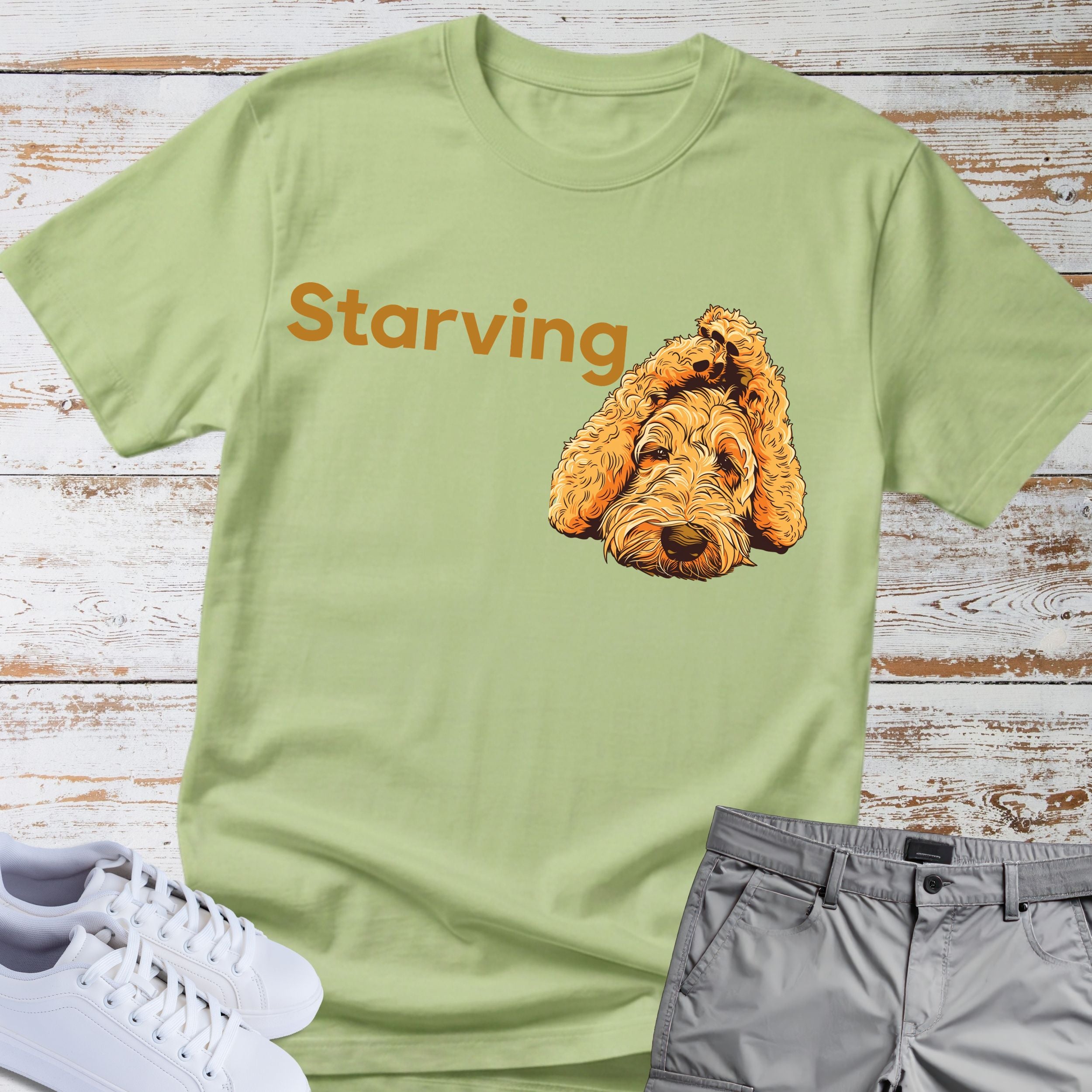 Goldendoodle Starving T-Shirt