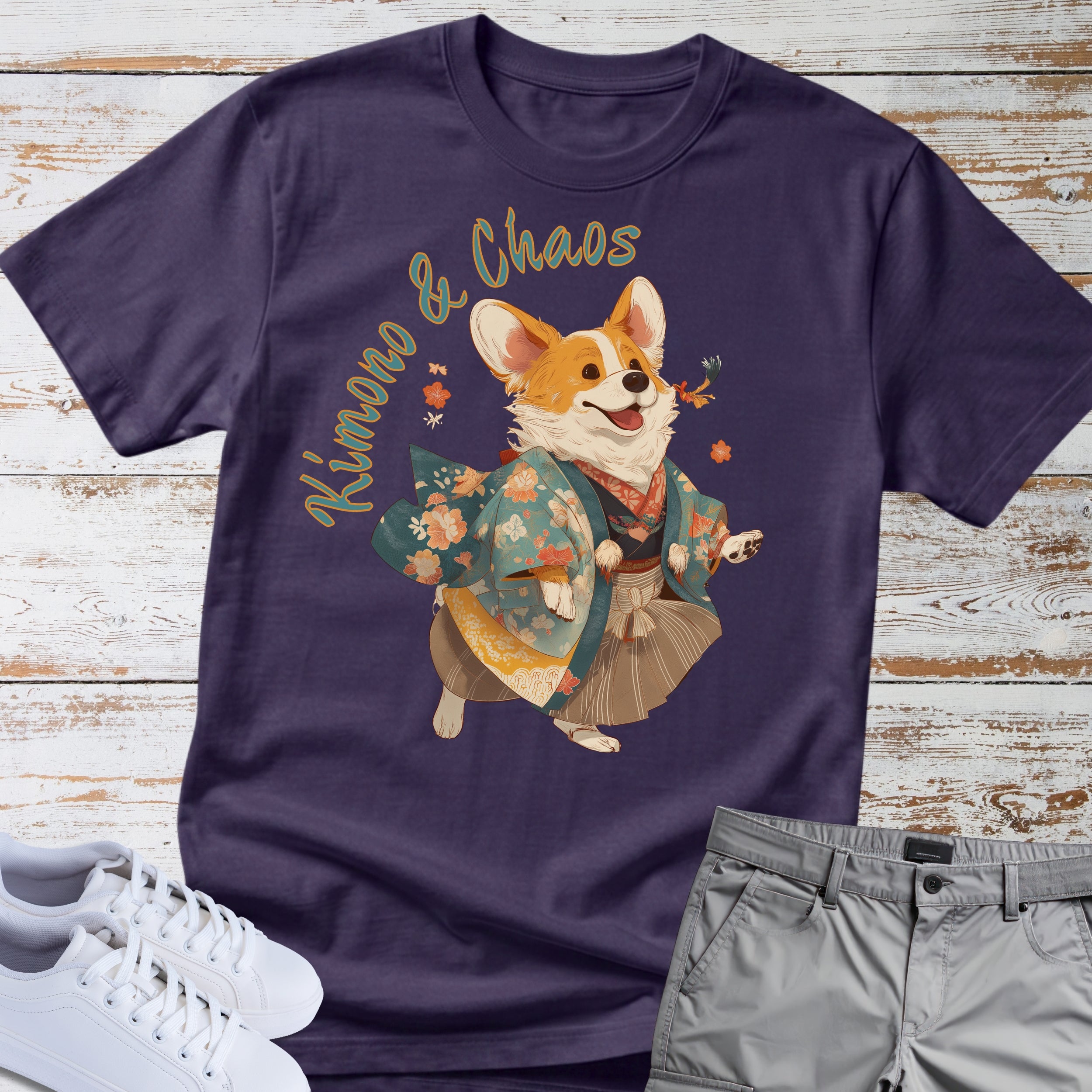 Kimono & Chaos Corgi T-Shirt