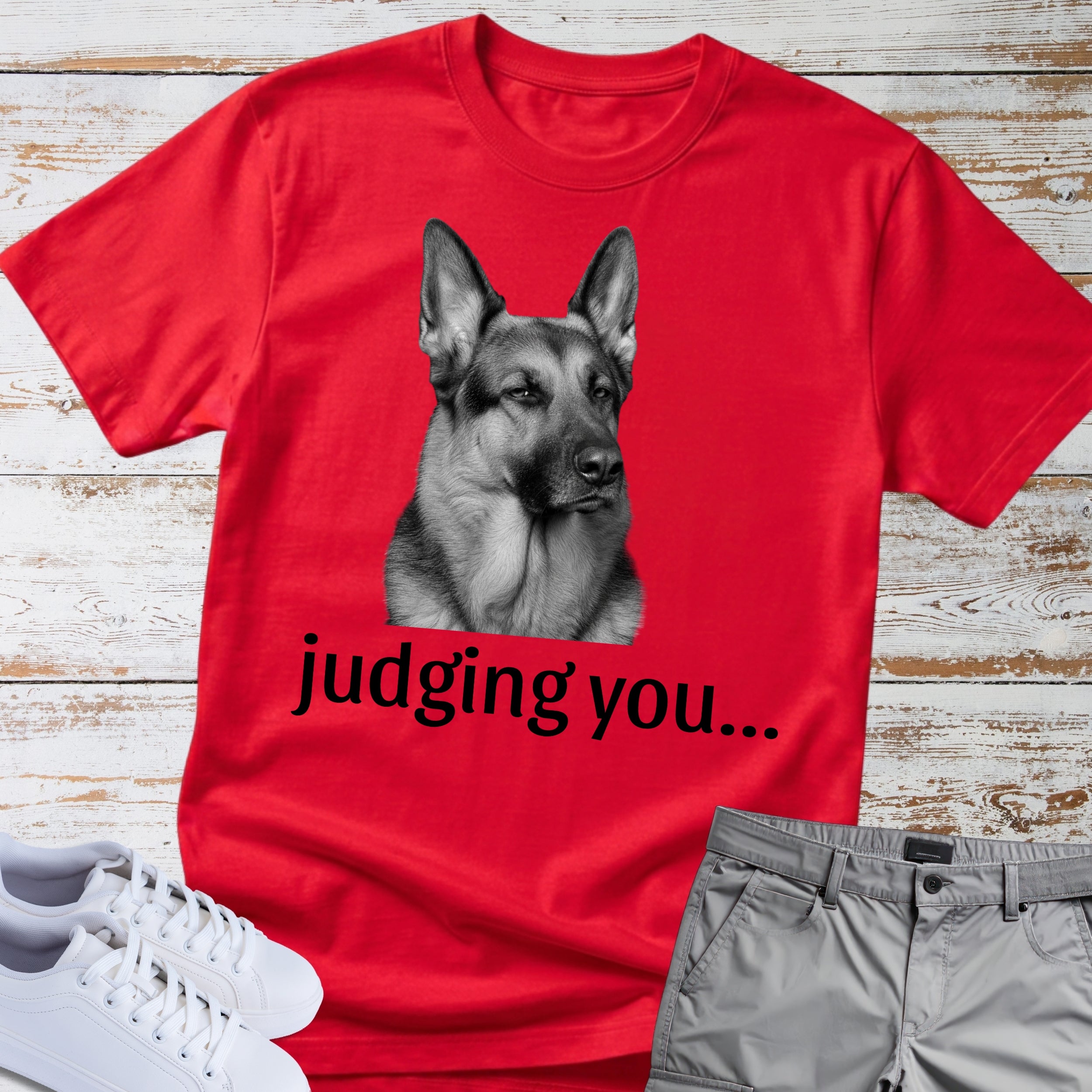German Shepherd Judging T-shirt