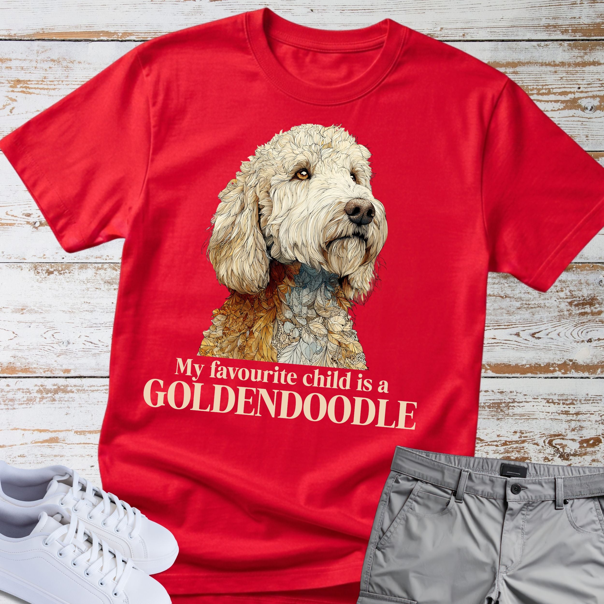 My Favourite Child Is A Goldendoodle T-Shirt
