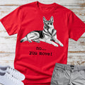 German Shepherd "No... You Move!" T-Shirt