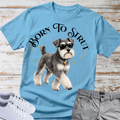 Born to Strut 😎🐾 | Schnauzer Graphic Tee