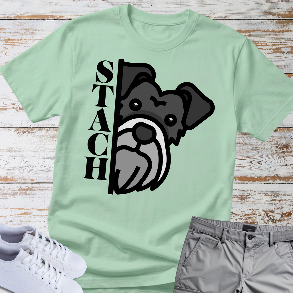 Stach 😎 | Schnauzer Graphic T-Shirt