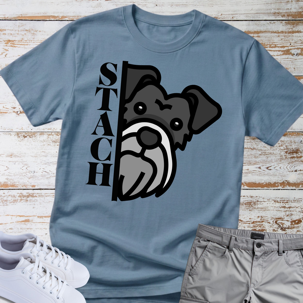 Stach 😎 | Schnauzer Graphic T-Shirt