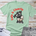 Cute & Chaotic 🐾 | Schnauzer Graphic T-Shirt