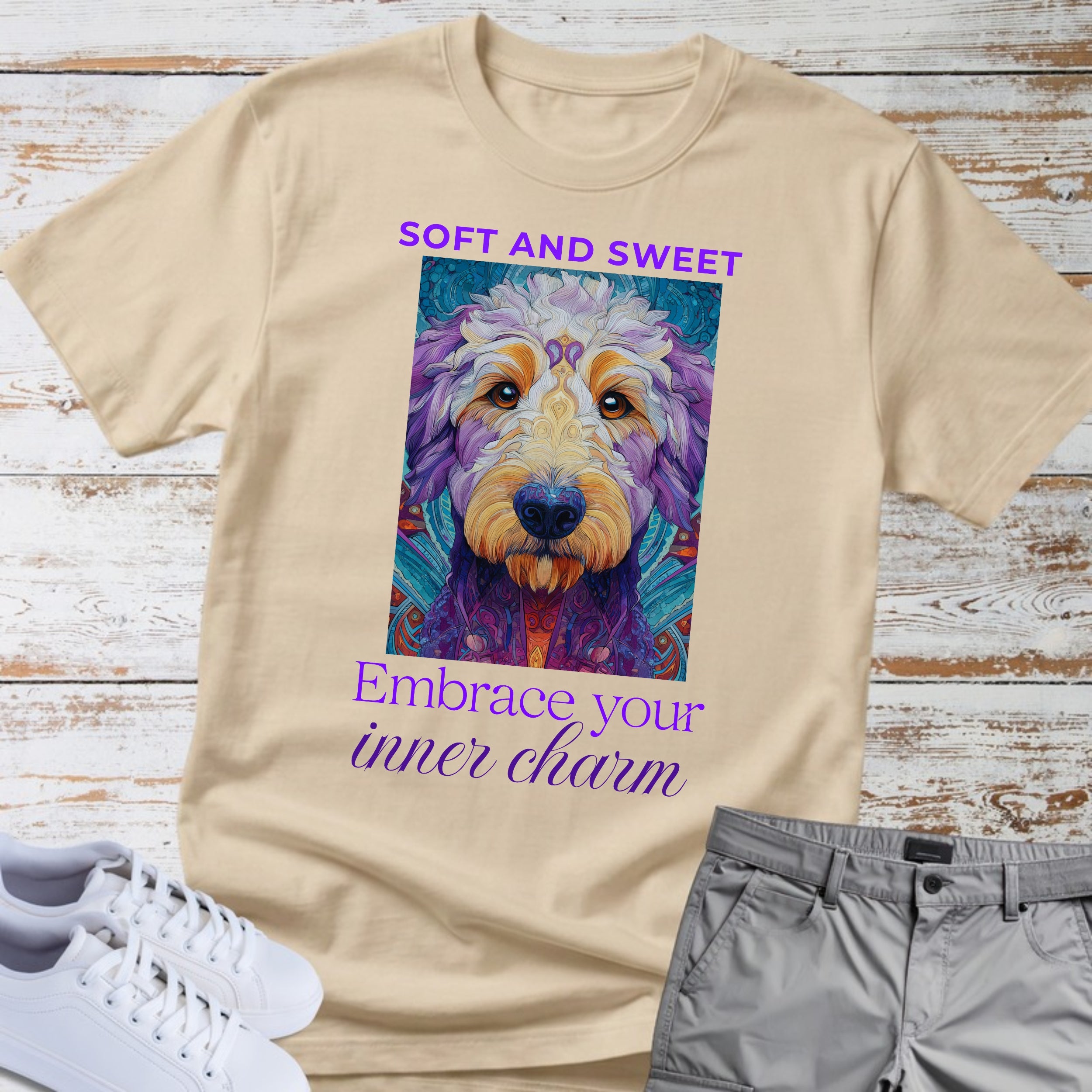 Goldendoodle Embrace Your Inner Charm T-Shirt