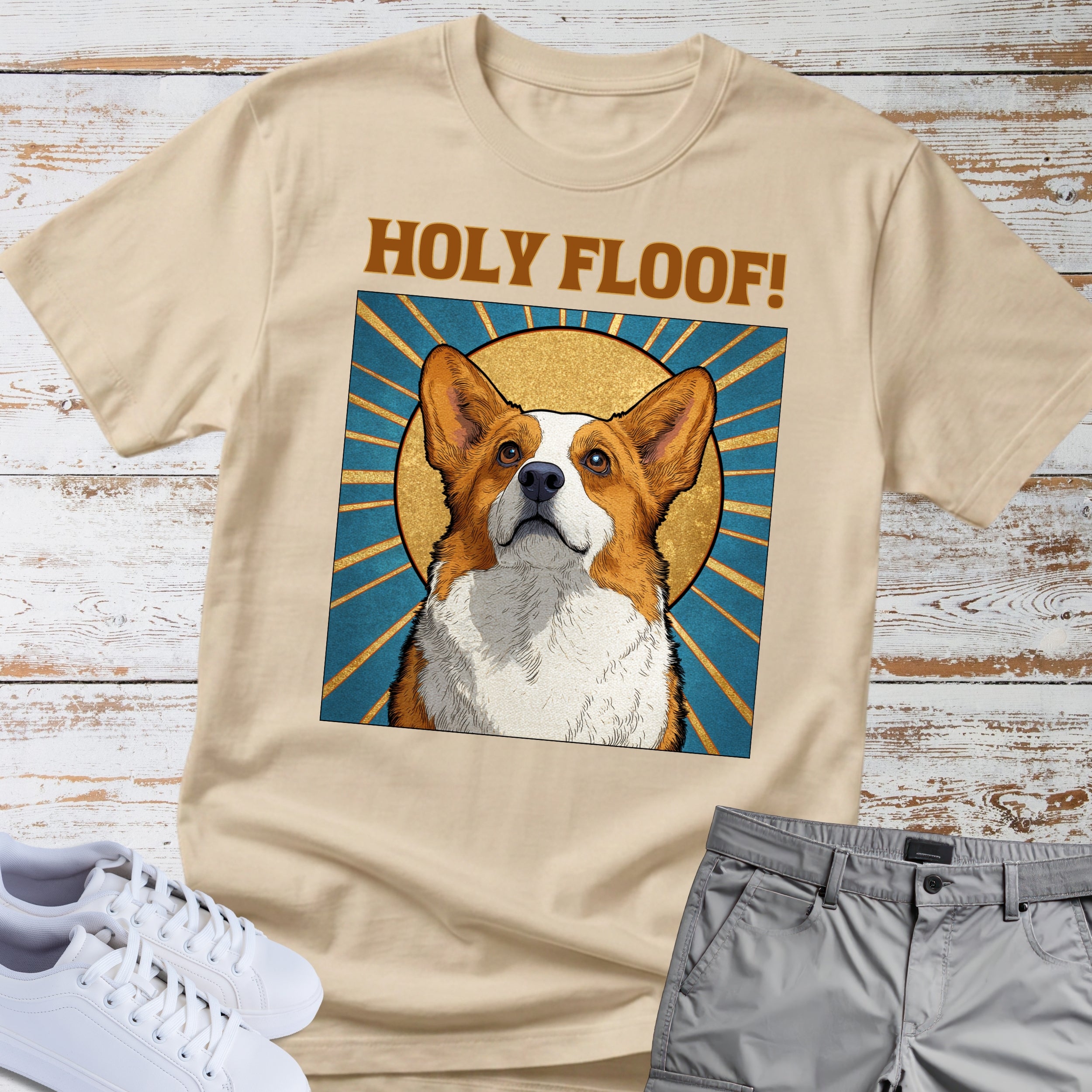 Holy Floof! Corgi T-Shirt