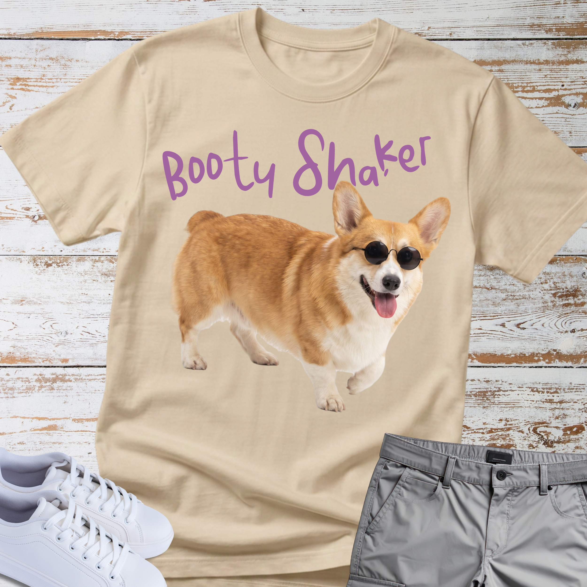 Corgi "Booty Shaker" Tee