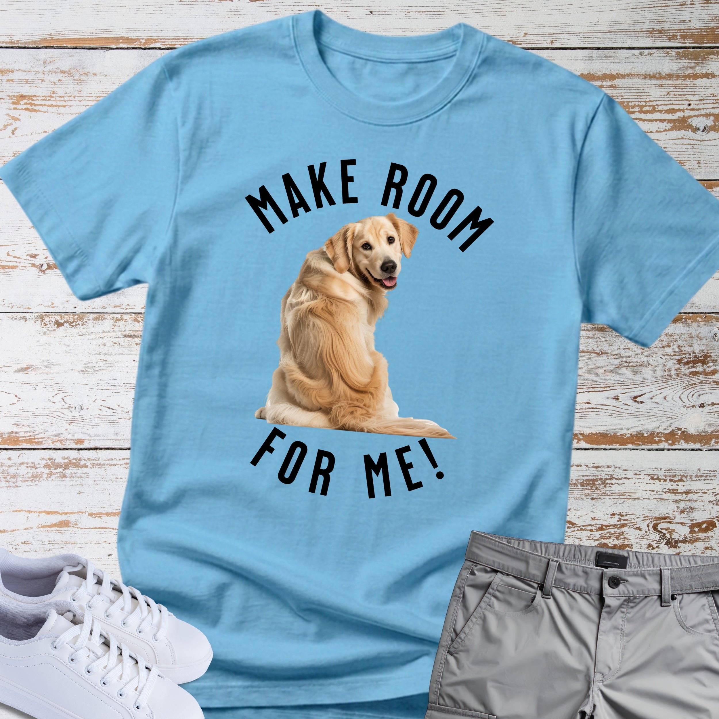 Golden Retriever Make Room For Me! T-Shirt