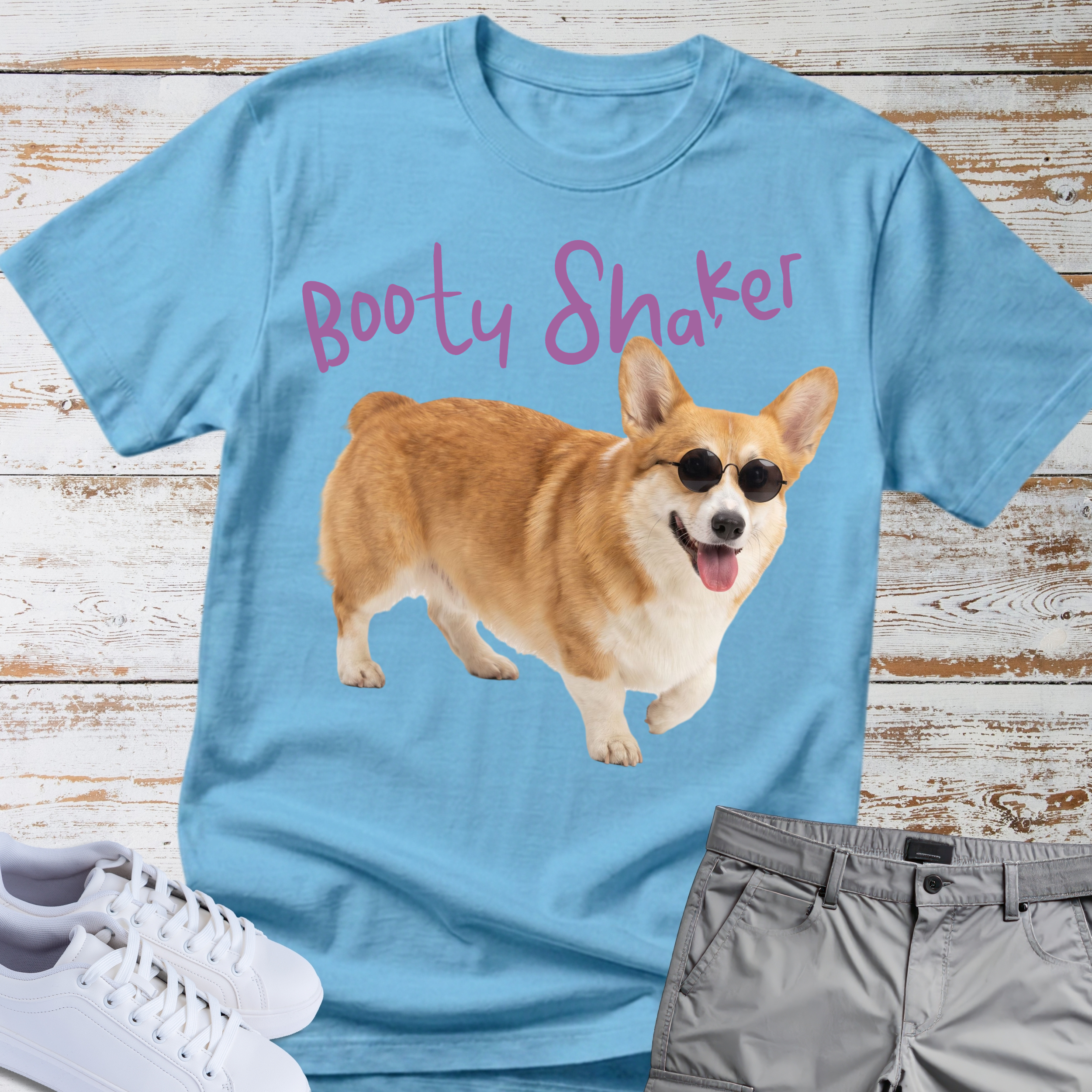 Corgi "Booty Shaker" Tee