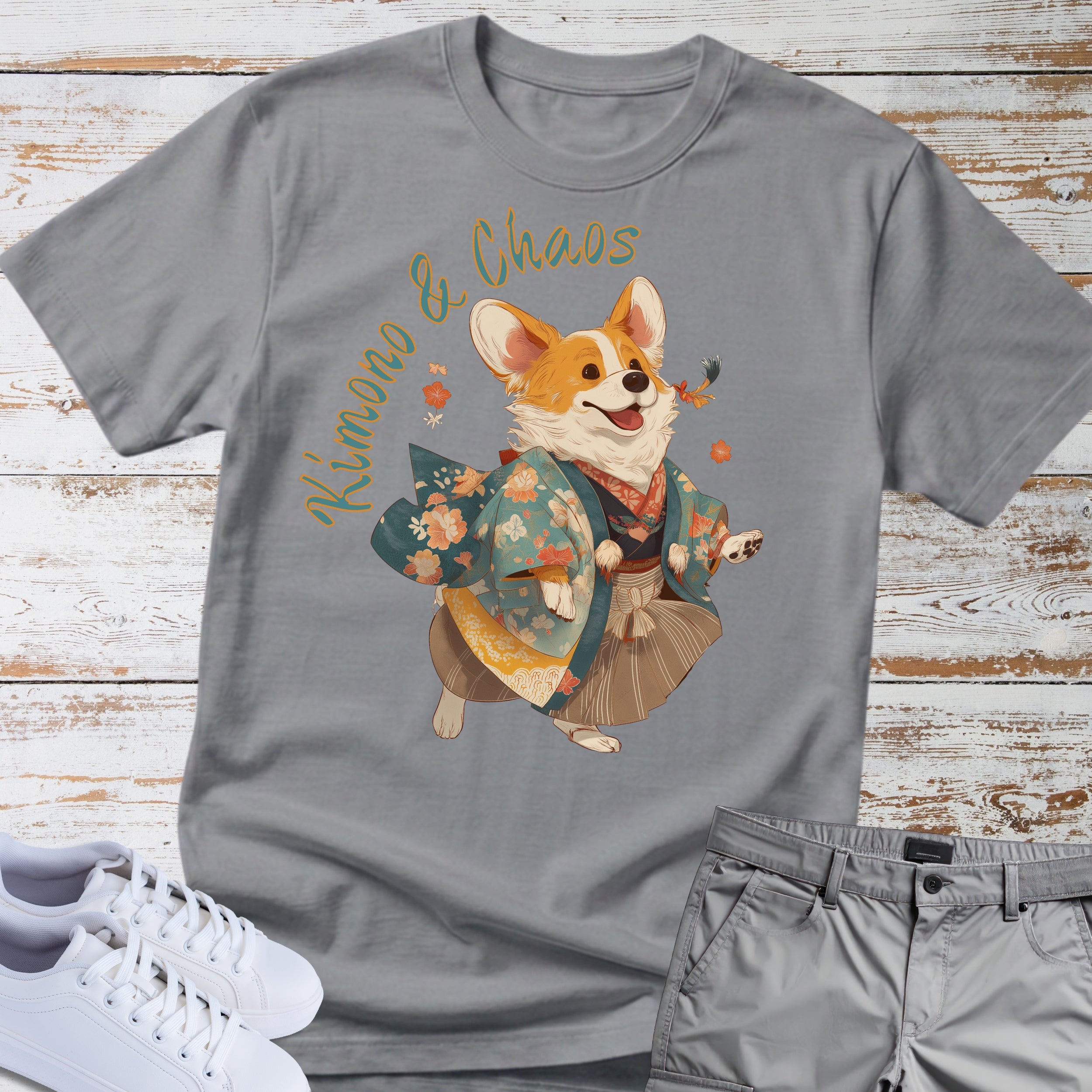 Kimono & Chaos Corgi T-Shirt
