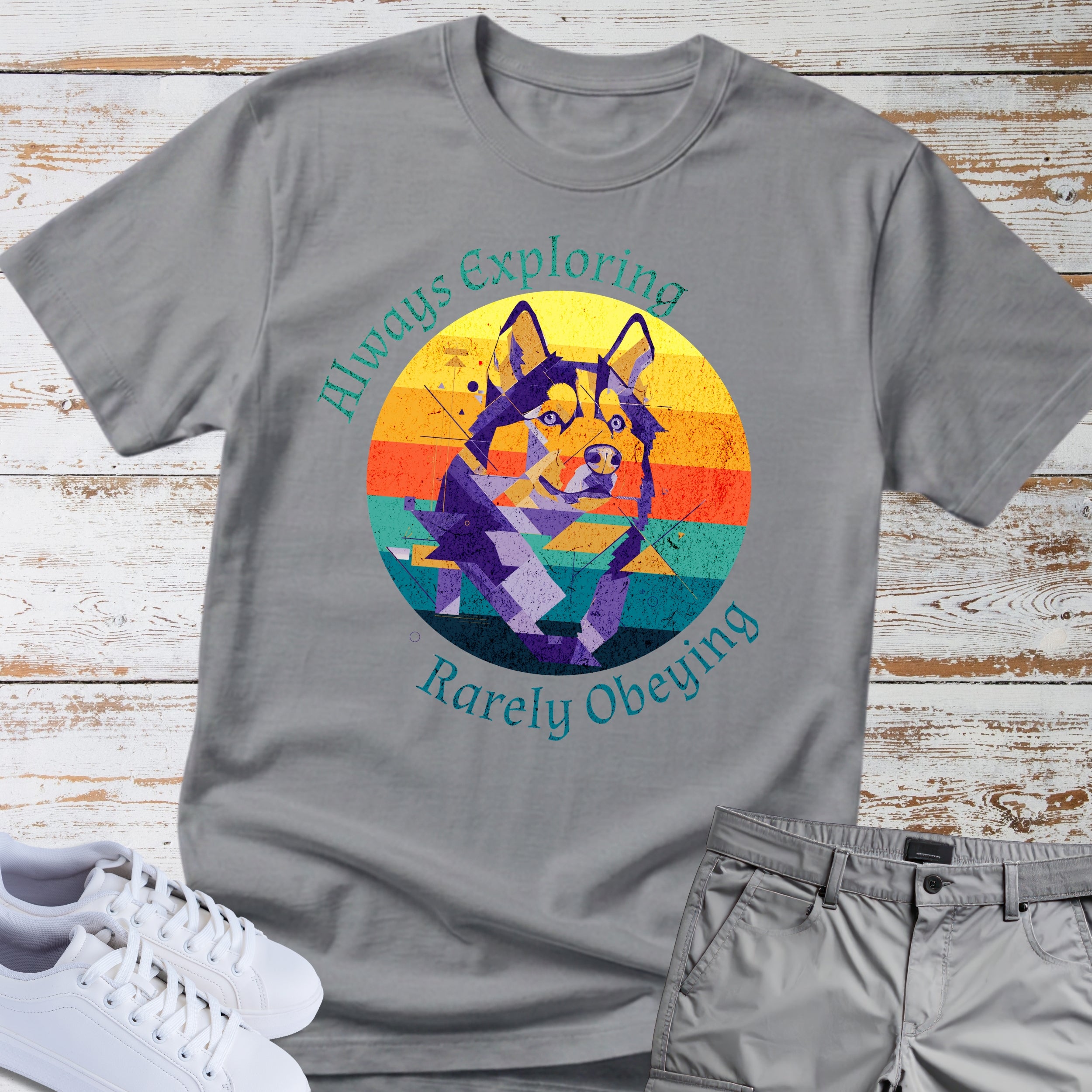 Rarely Obeying Siberian Husky T-Shirt