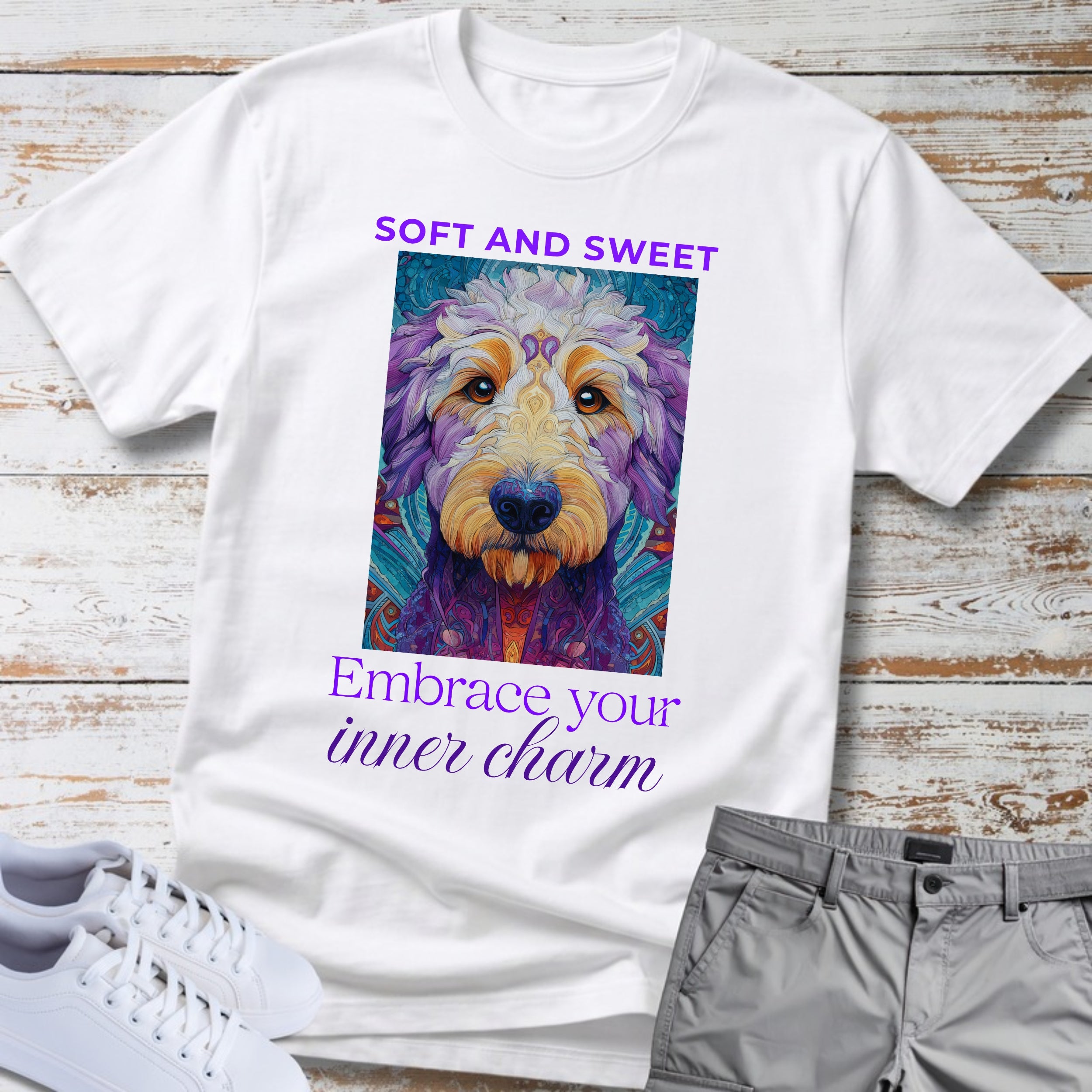 Goldendoodle Embrace Your Inner Charm T-Shirt