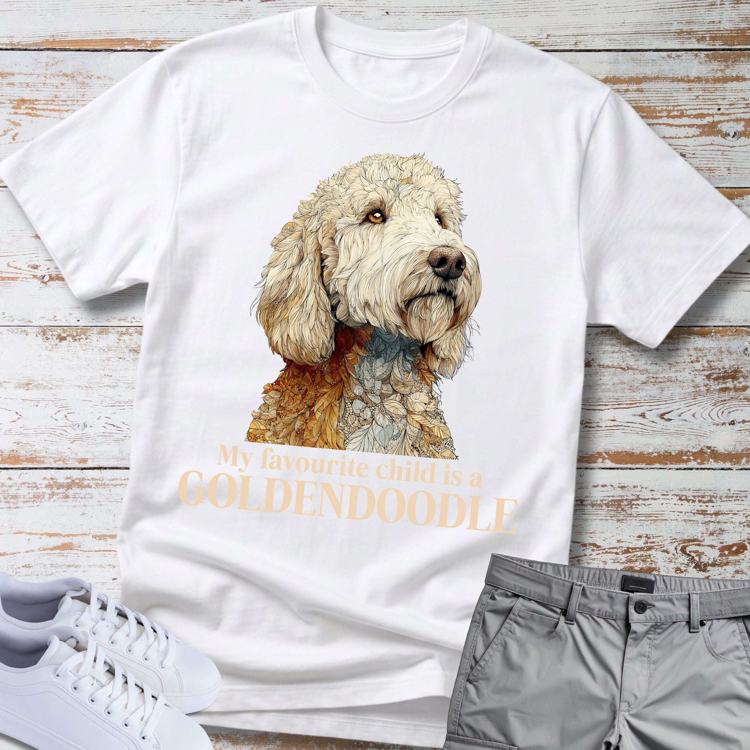 My Favourite Child Is A Goldendoodle T-Shirt